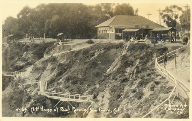 Cliff House at Point Fermin, San Pedro, Cal.