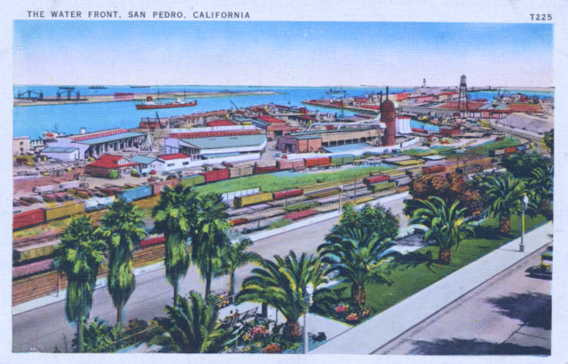 The Water Front San Pedro California