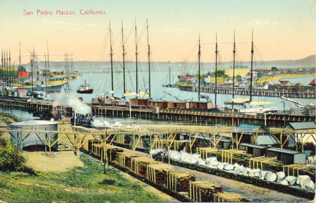 San Pedro Harbor, Cal.