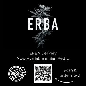 ERBA ERBA Delivery now available in San Pedro 20% off Scan and order now!